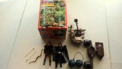 Vintage Robin Hood Bola Bomber with Box Lot Figures 1991 Kenner Nottingham