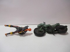 GI Joe Classified Series Scarlett and Motorcycle