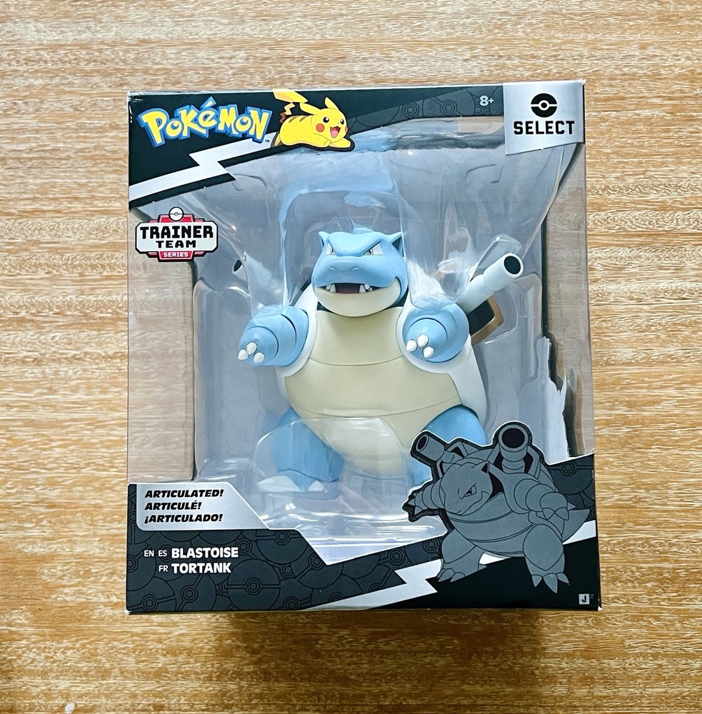 NEW Pokemon Select Trainer Team BLASTOISE 6″ Action Figure Toy Target Exclusive