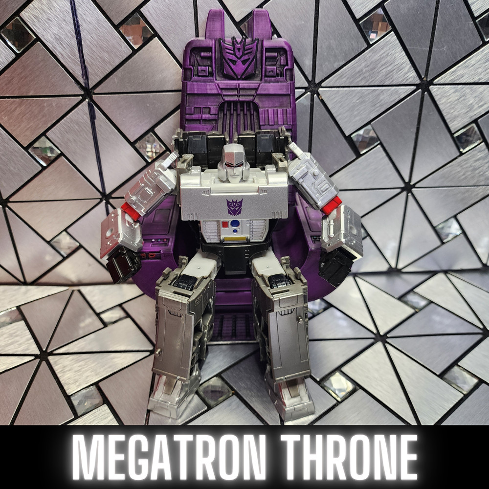 TRANSFORMERS MEGATRON THRONE With Led Light, Legend Scale, Fits Romulus Figure