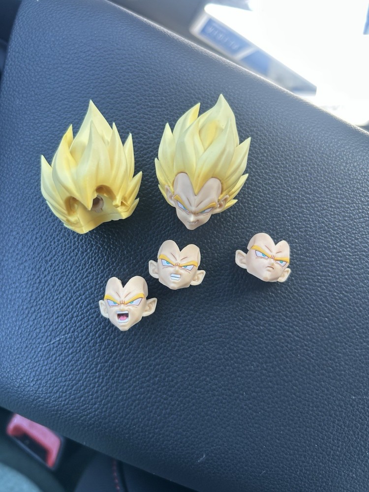Super Saiyan Vegeta -Dangerous Pride “Dragon Ball Z” S.H.Figuarts Head & Faces