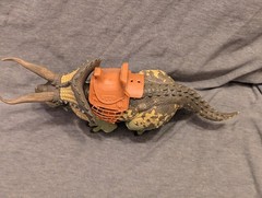 Primal Clash Dino Commander Beast Taming Squad Triceratops Lanard Corps W/saddle