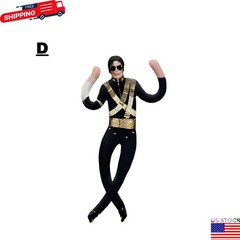 Michael Jackson Cosplay Doll Plush Stuffed Figure Abstract Joint Mobility Toy US