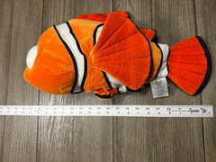 Disney Store Pixar Marlin Orange Fish Finding Nemo 18″ Plush Stuffed Animal