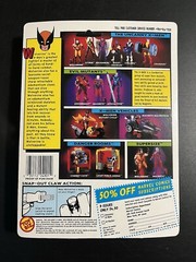 The Uncanny X-Men Wolverine 1991 Toybiz 4901 New On Card Nice Condition