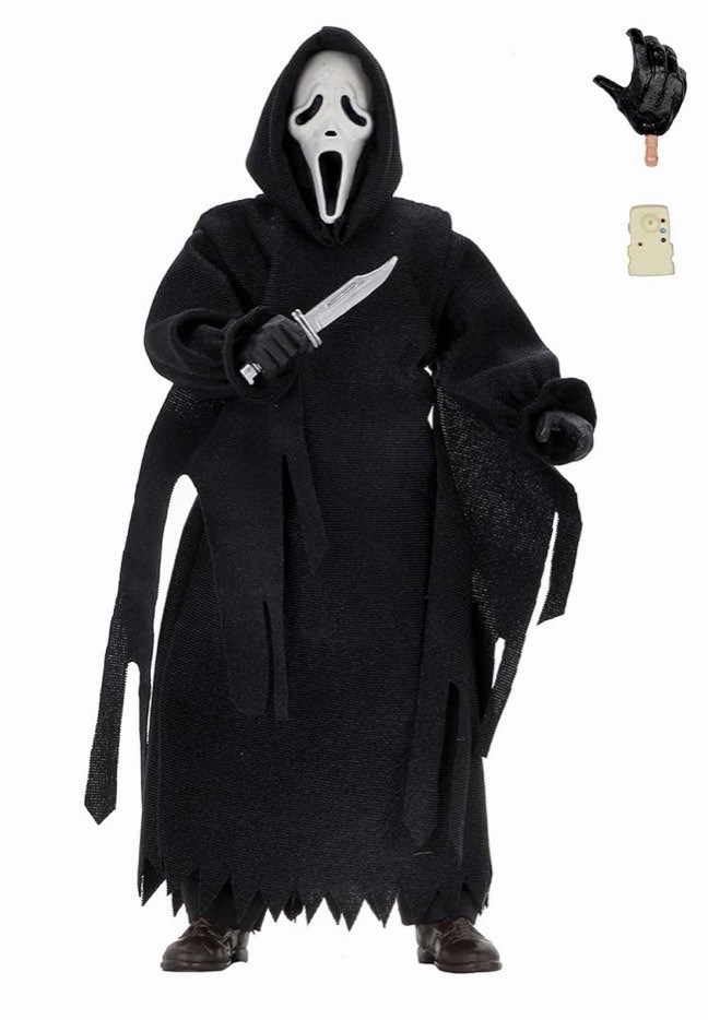NECA Scream Ghostface 8” Action Figure Ghost Face Reel Toys Fast Shipping 🔥
