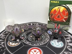 Bakugan Darkus Translucent Dragonoid Neo Apollonir Dan Set VHTF