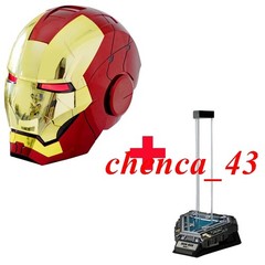 US Ship!!! 1:1 Reactor Base Stand or Gold/Silver/Black Iron Man MK5 Helmet Gift