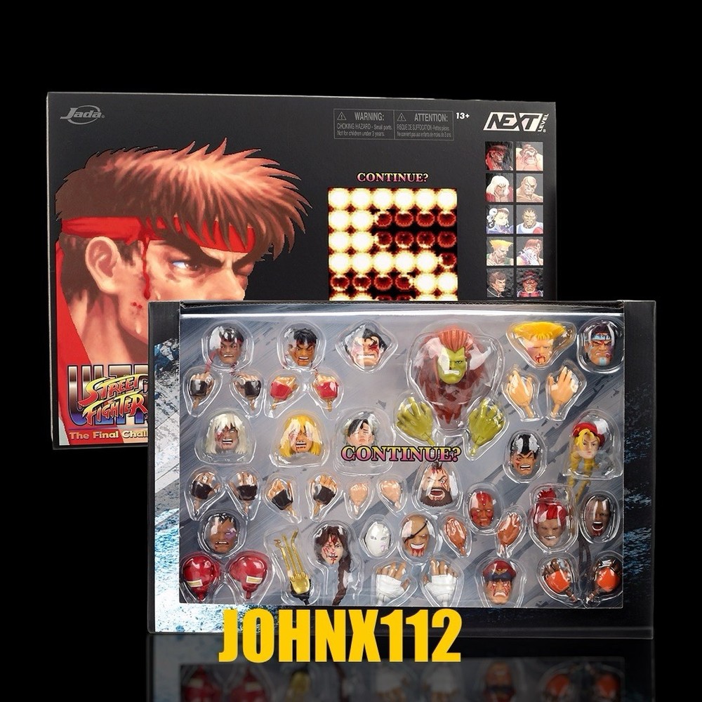 SDCC 2026 Jada Toys Ultra Street Fighter II You Lose Accessory Set PRESALE