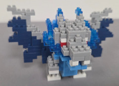 Pokémon – Mega Charizard X Figure Building Set – Nanoblock / Microbrick (291)