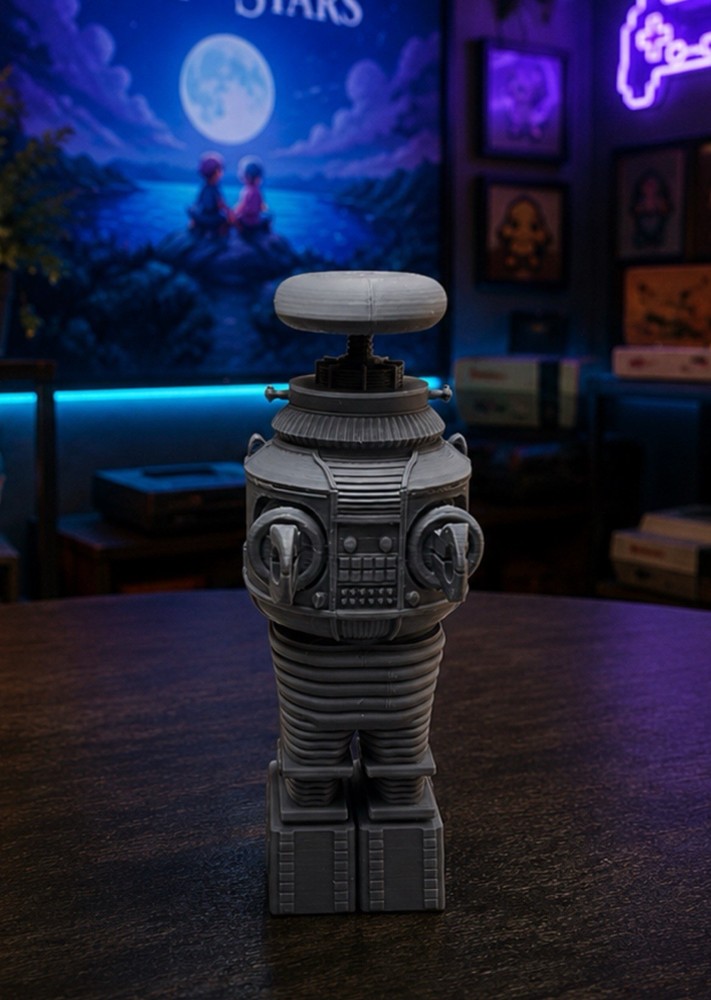 B-9 Robot Lost in Space Figure Classic Sci-Fi TV Collectible Sculpture VintageTV