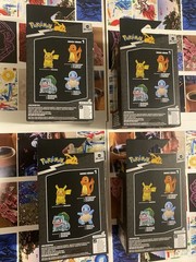 Pokémon – Iridescent Shine – Jazwares Series 1 Figures / Lot Of 4 Starter Set