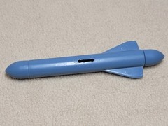 Vintage GI Joe Conquest X-30 Bomb Missile Rocket w/ Cap Part ARAH 1986 – NICE