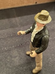 Indiana Jones Vintage 1982 Raiders Of The Lost Ark Kenner Figure Hong Kong *READ