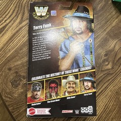WWE Legends Elite Collection Series 27 Terry Funk Blue Shirt SEALED