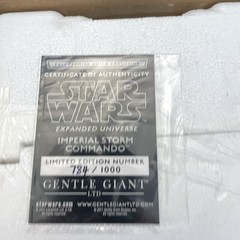 GENTLE GIANT STAR WARS EXPANDED UNIVERSE IMPERIAL STORM COMMANDO BUST PGM Sealed