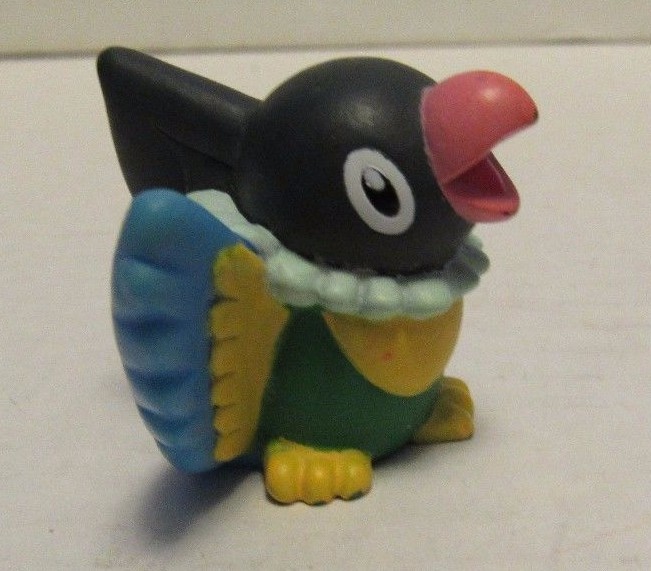 2008 Pokemon Finger Puppet Chatot Figure Gotta Catch Them All Nintendo Bandai