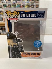 DOCTOR WHO EVOLVING DALEK SEC EMPTY BOX POP TELEVISION VINYL FIGURE FUNKO 275