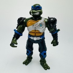 Vintage 1995 TMNT Metal Mutants Leonardo Action Figure Dragon