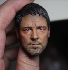 Gladiator Russell Ira Crowe 1/6 Head Sculpt for Hot Toys Enterbay Body US seller