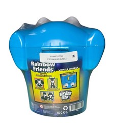 New Rainbow Friends Cyan Coin Bank Collector Bundle w/ (8) Surprises Ships Free
