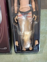 Phicen 1/6 scale 12″ flexible doll large breast tan with outfit