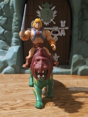 Customs For Masters Of The Universe Mighty Masters He-man Battlecat