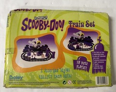 Vintage 1999 Scooby-Doo Toy Train Set Cartoon Network 18 Piece Set Boley 51103