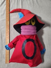 Handmade Wizard Plush Doll 24″ Hooded Sorcerer Orko Motu Masters Of The Universe