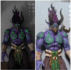 Only Head Painting Memory Toys Fit Demon Hunter 8 in NO Figure C Ver