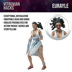 Eurayle Youngest Gorgon Sister Vitruvian H.A.C.K.S. Action Figure Boss Fight