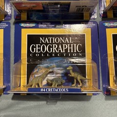RARE Micro Machine National Geographic Dinosaurs incomplete set