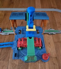 Thomas Sodor Steamworks Spin & Fix Trackmaster Train Set 2009 Hero of Rails