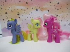 y2k My Little Pony Friendship Is Magic CHEERILEE Lily Blossom Fluttershy G4 lot