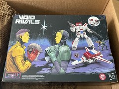 2025 SDCC Exclusive Transformers Void Rivals Jetfire ONLY NO COMIC or FIGURES