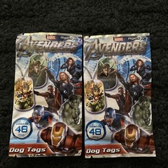 2012 the avengers dog tags bulls i toys