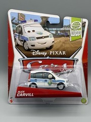 Disney Pixar Cars WGP World Grand Prix ALEX CARVILL New 2013