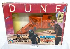 Dune Fremen Tarpel Laser Gun Never Used New Contents in Original OPENED Box 1984
