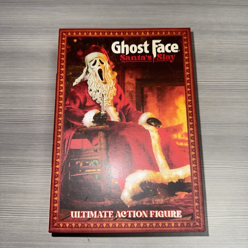 2026 NECA GHOST FACE GHOSTFACE SANTA’S SLAY ULTIMATE ACTION FIGURE – IN HAND