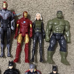 16 Marvel Titan Hero Series 12″ Super Heroes Action Figures Mech Strike lines
