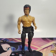 Vintage 1985 Force of Freedom John Rambo 6″ Toy Action Figure Anabasis Coleco