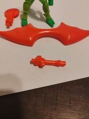 Vintage Micronauts 1978 Repto Alien 100 Percent Complete. Green Brain.