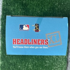 Atlanta Braves CHIPPER JONES Limited Edition Headliners XL 1998 Box RARE HOF