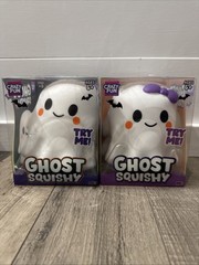 2 Crazy Fun Ghost Squishy. Brand New In Box And Very Rare Lot. “Boy and Girl”