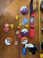 Pikachu Pokemon Clip N Go Poke Ball Adjustable Belt, balls, shooters, etc