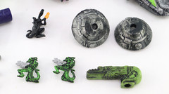 Trendmasters War Planet Dome Moon Omega Set Shadow Raiders Vtg 1997 Complete