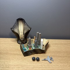 Independence DayID4 Micro Battle Set Defend New York City Twin Towers incomplete
