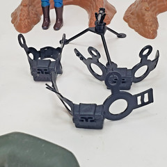 Galoob A-Team Combat Headquarters John Hanibal Action Figure w/ Raft & Weapons
