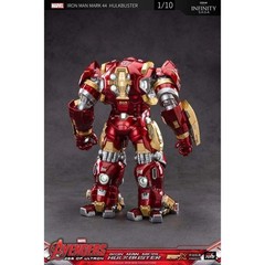Marvel Avengers Iron Man Mark 44 Hulkbuster Ironman LED Light Figure Model Toy