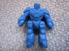 Panzer World Galient ERASER FIGURE lot of 2 (blue & orange) Keshi